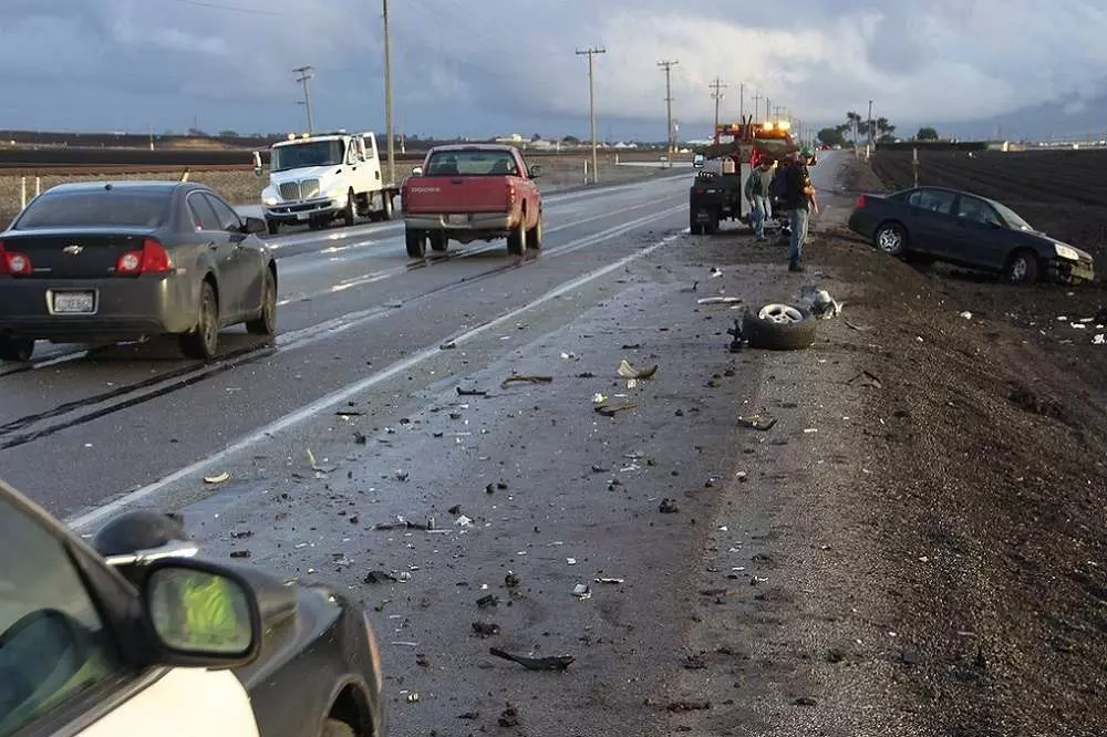 Accidente en ruta